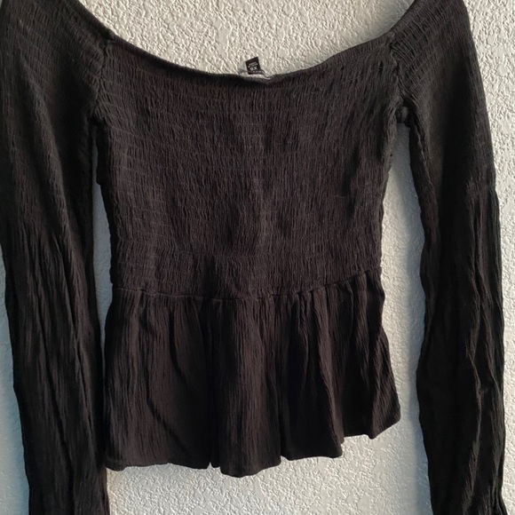 Pacsun Kendall & Kylie Long Sleeve Flowy Blouse - Picture 3 of 5